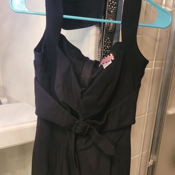 Black Jessica Dress Medium Pin Up Couture - Picture 1 of 2